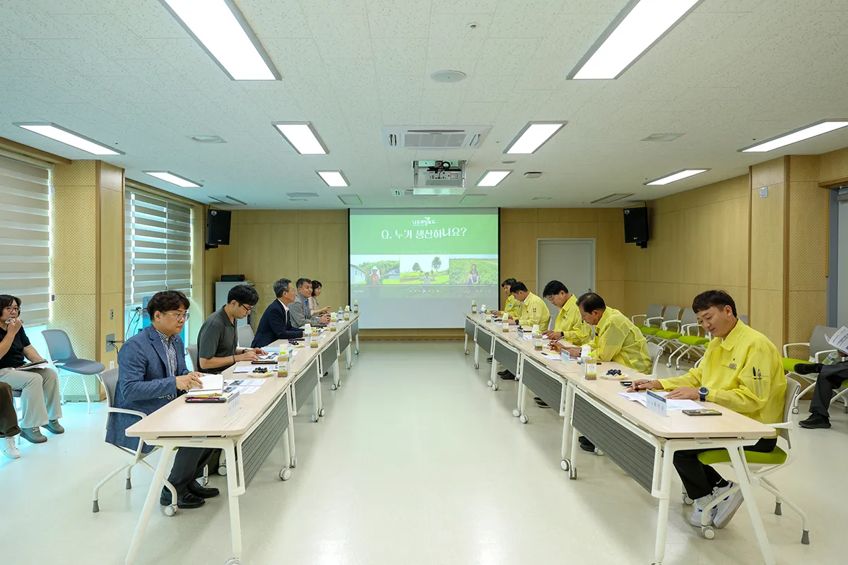나주시의회 농업건설위, 로컬푸드직매장 현장 방문 및 운영 개선 논의