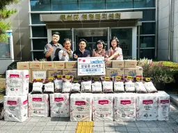 원주 충정교회, 추석맞이 취약계층 후원물품 전달