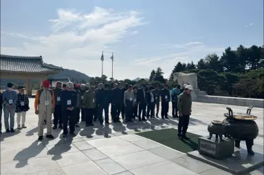 정읍 고엽제전우회 회원 55명, 현충원·독립기념관서 보훈의 뜻 새겨