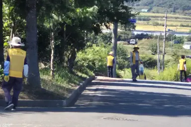 월성동 적십자 [첨성대봉사단]가을맞이 환경정비
