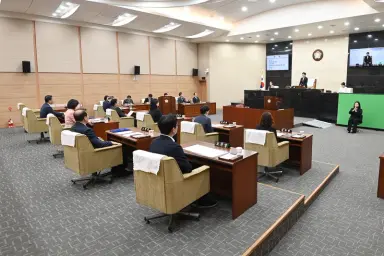 서구의회, 제268회 임시회 개회