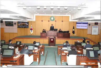 정읍시의회, 제317회 임시회 개회
