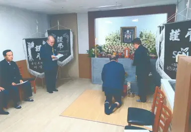 용인특례시 중앙동, 지역봉사단체와 함께 무연고 사망자 장례 지원