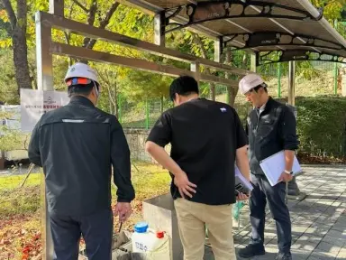 수원특례시, 봉화군 청량산 수원캠핑장 현장 점검