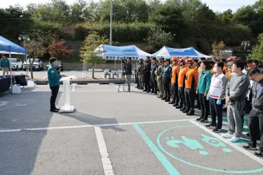 홍성군, 충무훈련 일환 ‘홍주문화체육센터 테러 대응 훈련’ 실시