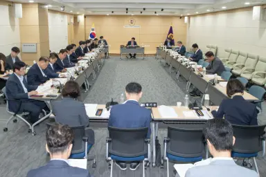 경상북도의회, 경북대구행정통합특별위원회 업무보고 청취
