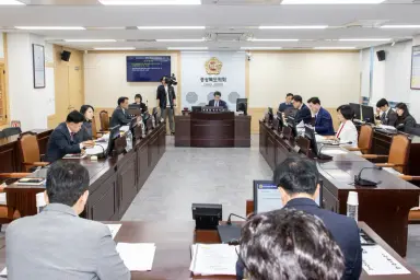 경상북도의회 한류관광융합특별위원회 주요업무보고 청취