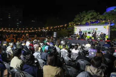 노을 아래 대성동고분군 음악회 ‘성료’