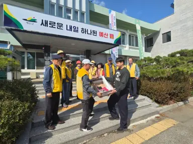 예산군 덕산면 노인회분회, 폐건전지와 폐의약품 수거로 환경보호 앞장