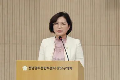 김길화 광산구의원, 농촌관광·주민소득 잇는 ‘명화 김치촌’ 조성 제안