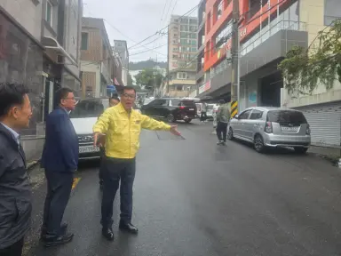 정쌍학 의원, 마산 복지관·급식소 주변 보도 확보·주정차 개선 촉구