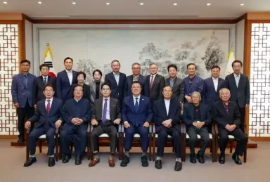 당진시, 의정회 초청간담회 개최, 시정발전 위한 소통의 장 마련