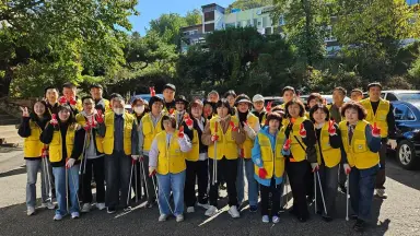 부평구자원봉사센터 맨도롱또똣봉사단, 장애인과 함께하는 따뜻한 환경정화 활동 전개