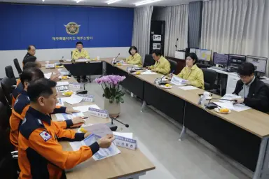 보건복지안전위원회, 태풍 ‘참피’ 대비 소방 대응체계 현장 점검
