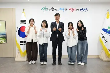 이민근 안산시장, 해솔초 학생들과 소통… 지역의 미래 함께 이야기