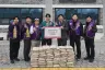 신라MJF라이온스클럽, 황오동에 ‘사랑의 쌀’ 250kg 기탁