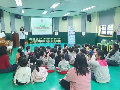 영암군, ‘깨끗한 손 건강한 미래’…어린이 대상 손 씻기 교육 실시