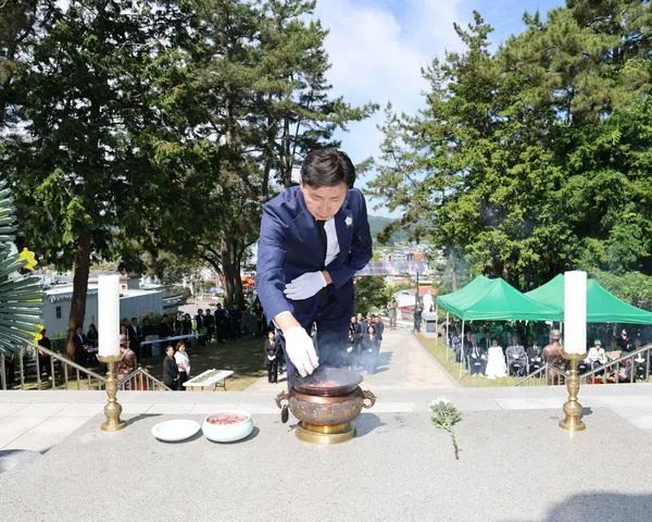 보성군, 제71회 현충일 추념식…순국선열 희생정신 기려