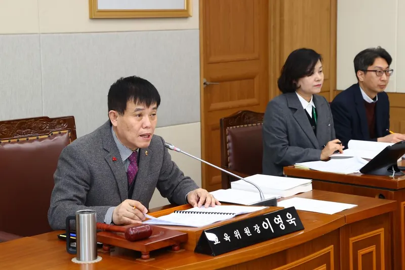 이영욱 도의원, 학교운동부 및 학생선수 지원 근거 마련