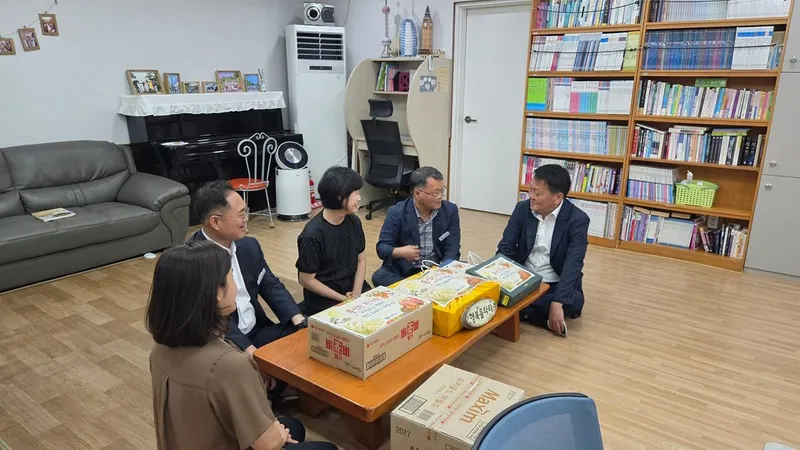 창원특례시 해양항만수산국, 추석맞아 행복울타리에 따뜻한 추석 온정 나눠