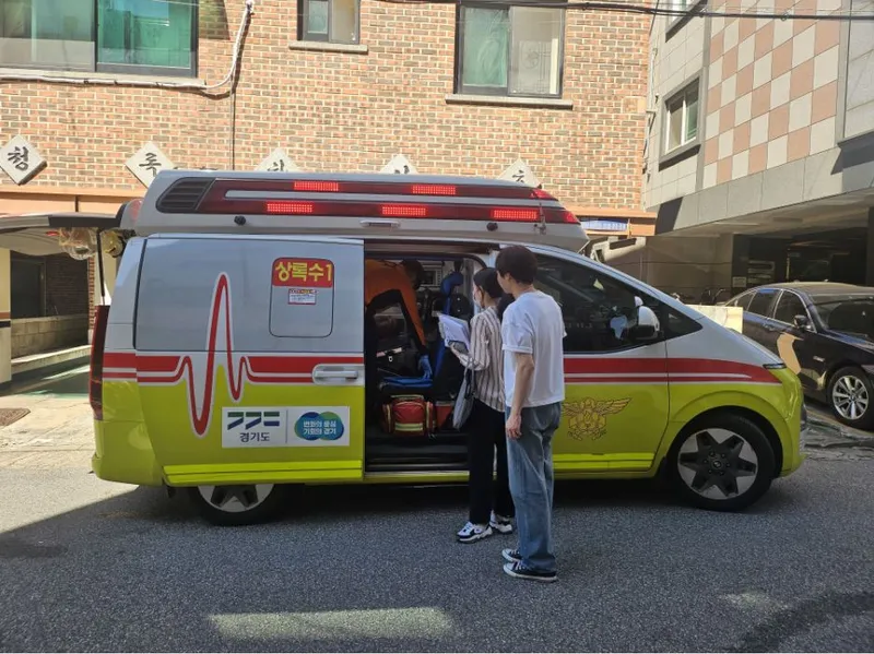 안산시자살예방센터, 위기 어르신 응급상황 발견해 신속 구조