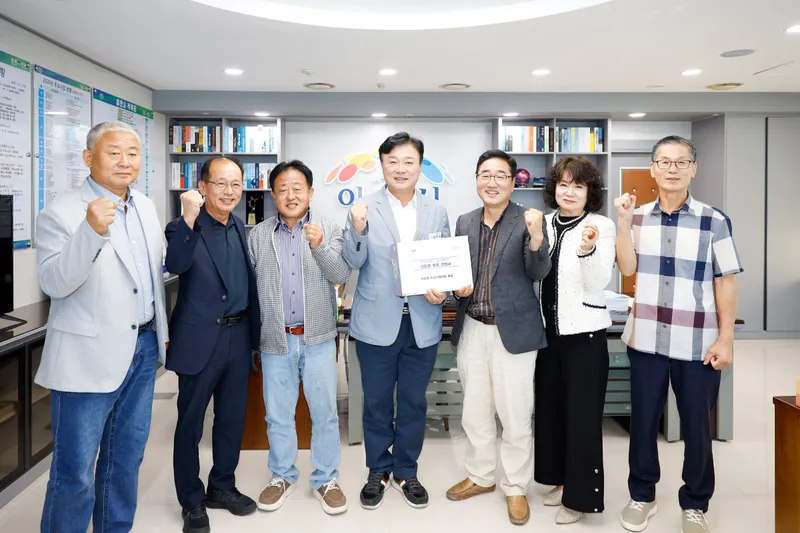 신둔면 이장단협의회, 한국마사회 렛츠런파크 유치 강력 건의