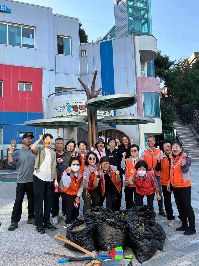 제물포구 도원동 통장자율회,‘우리동네 새단장’환경정비 실시