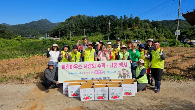 단월면 지역사회보장협의체, 직접 키운 고구마 수확 및 나눔행사로 이웃사랑 실천