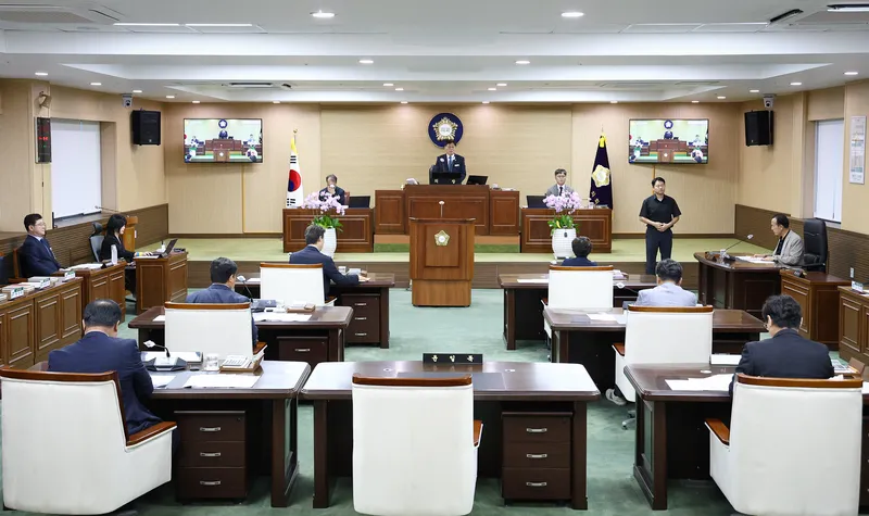 청양군의회, 제323회 제1차 정례회 마무리