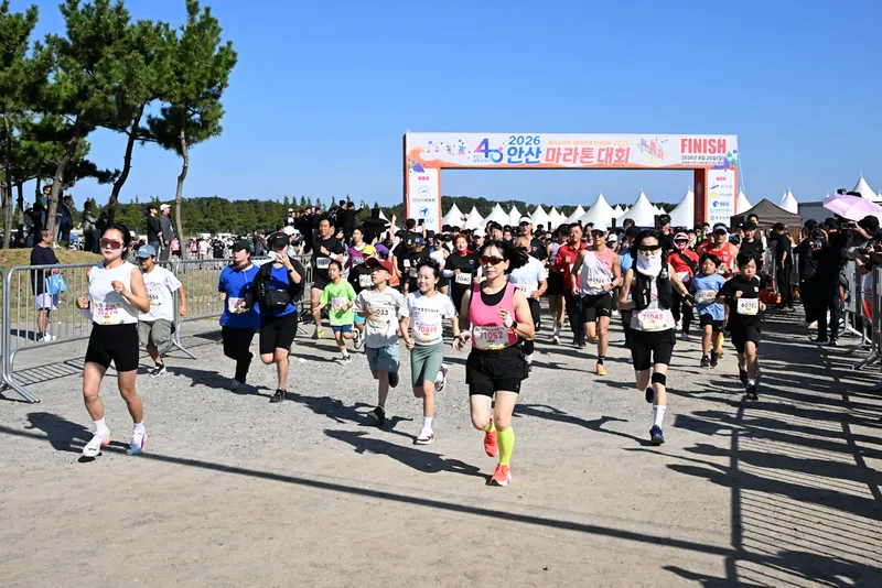 안산시, ‘2026 안산마라톤대회’ 개최…6천여 명 대부도 달렸다