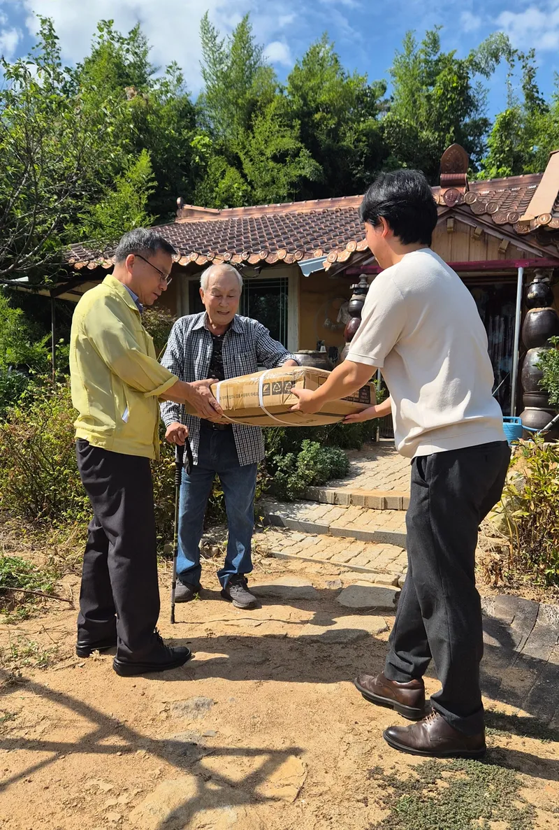 명절 상차림비 전하고 안부도 살피고…정읍 소성면 추석 나눔