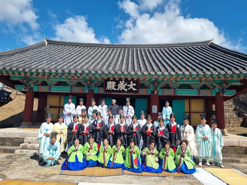 고성향교, 공기 2577년 추기 문묘석전제례 봉행 [문화예술과]