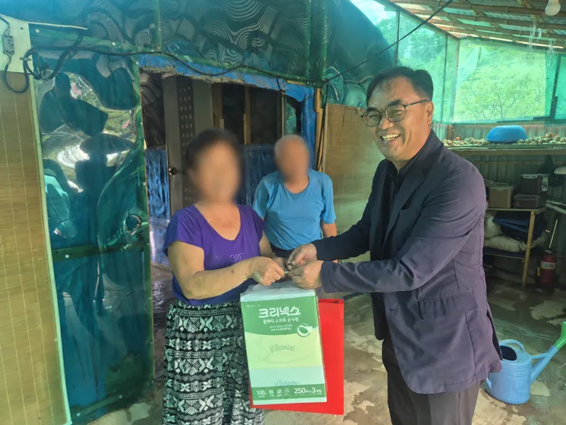 서부면장, 추석맞이 어려운 이웃에 따뜻한 온정 전달