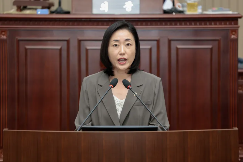 구리시의회 문은영 의원, 제362회 제1차 정례회 5분 자유발언