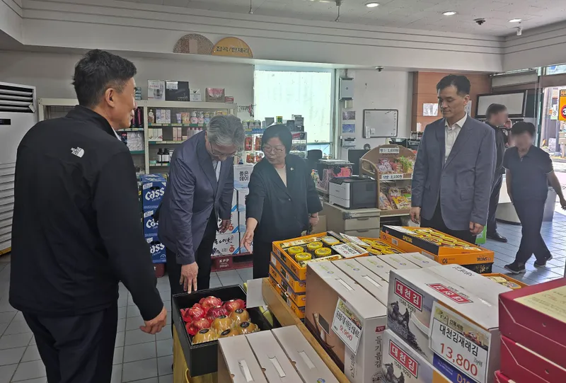 창녕군, 추석 앞두고 물가 안정 위한 현장 점검 실시