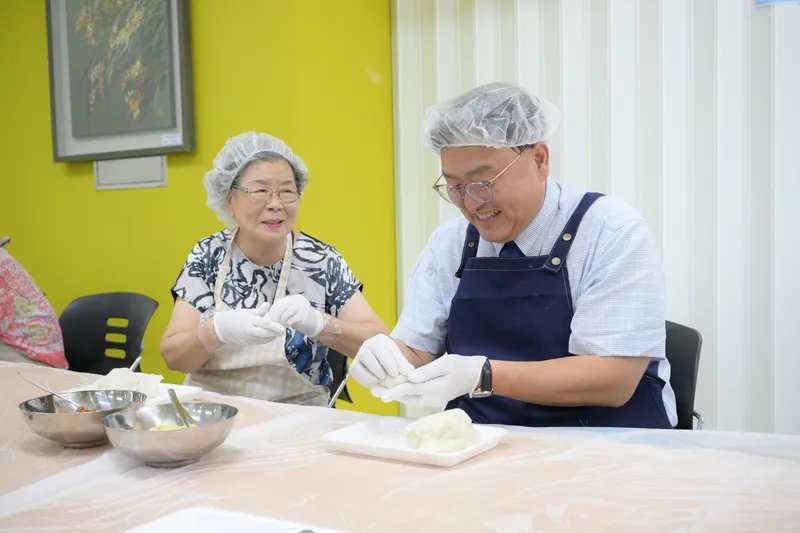조상호 시장, 노인복지시설에서 한가위 정 나눠