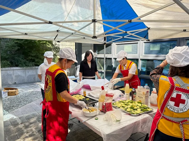 구리시 교문2동 적십자봉사회, 추석맞이 이웃사랑 실천