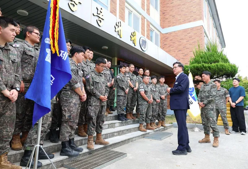 함양군 통합방위협의회, 추석 명절 맞아 군부대 방문 장병 격려