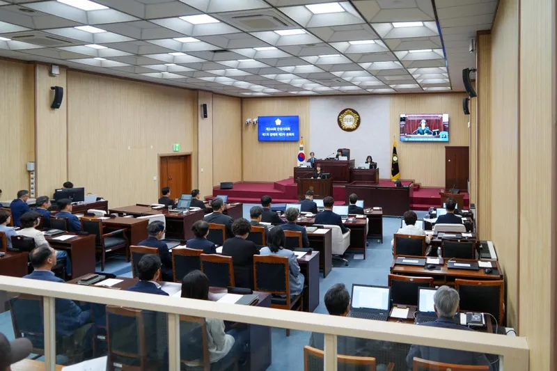 안성시의회, 제244회 제1차 정례회 마무리