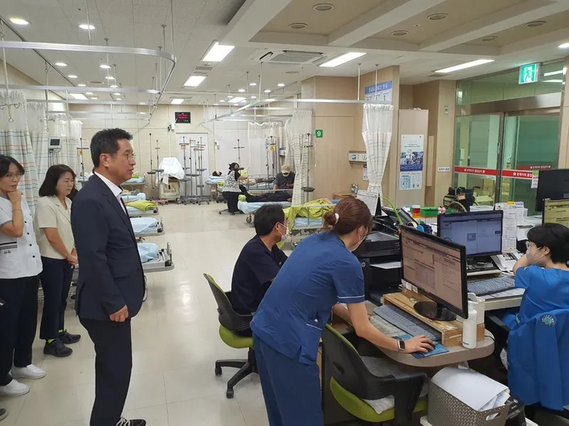 김해시, 추석 연휴 응급의료기관 긴급 점검