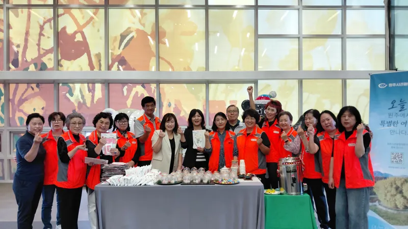 (사)원주시관광협의회, 추석맞이 원주관광 홍보활동 전개