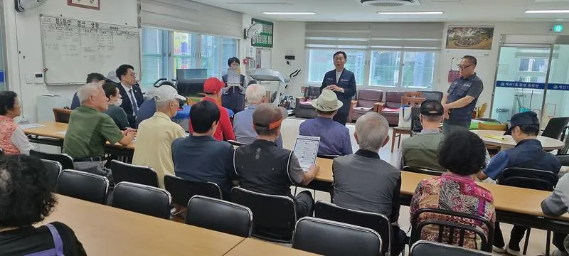 계양구노인인력개발센터, ‘시니어치안지킴이’ 찾아가는 보이스피싱 예방교육 실시