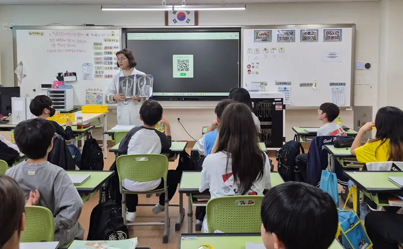 과천시 보건소, 성장기 학생 대상 척추옆굽음증 조기 발견 사업 성료