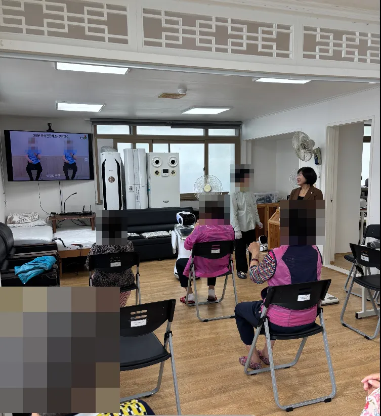 김경애 의원, 스마트경로당 현장방문… “경로당을 예방복지의 생활거점으로”