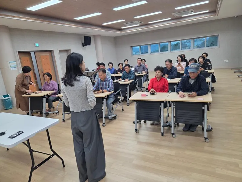 초계면, 계남복합문화센터에서 맞춤형 AI디지털 교육 운영