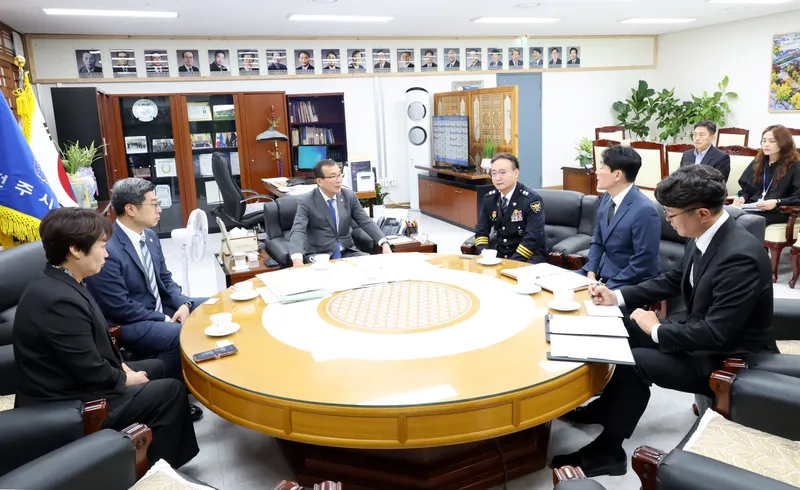 전주시의회-전북경찰청, 안전한 전주 조성을 위한 협력 다짐