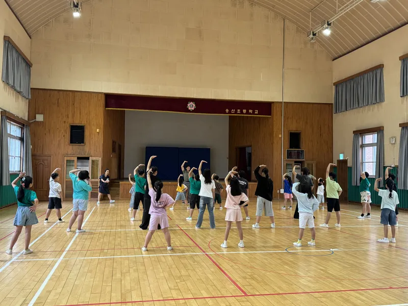 예산군보건소, “학교에서 운동하고 건강한 습관 배워요!”