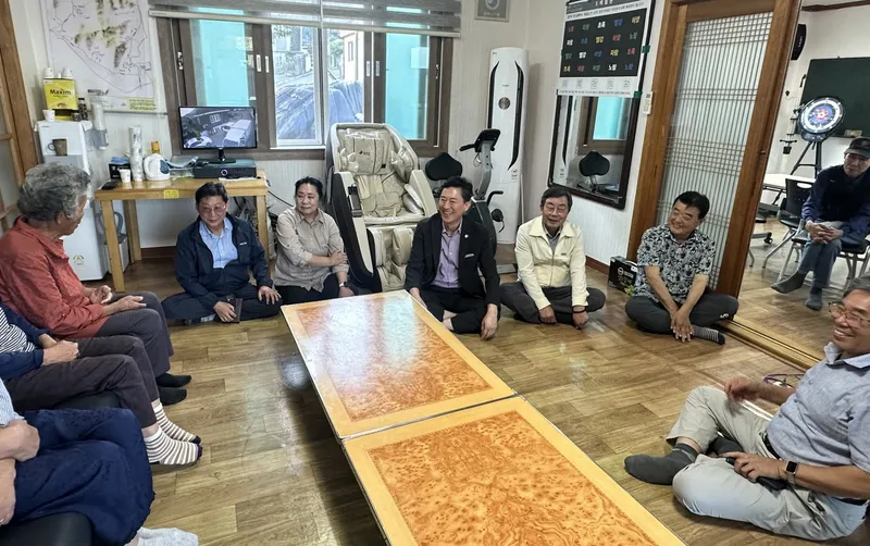 창녕군 부곡면, 추석 명절 이후 경로당 찾아 어르신 안부 살펴
