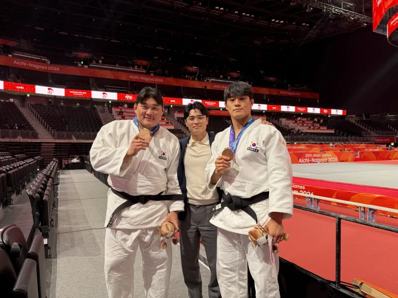 양평군청 직장운동경기부 김종훈·김민종 아이치-나고야아시안게임 유도 동메달 획득