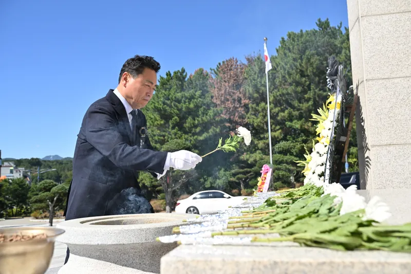 제30회 경북지역 이북도민 합동망향제 영덕서 봉행